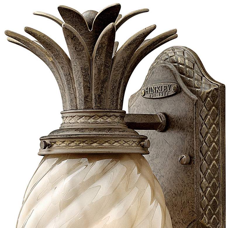 Image 3 Hinkley Plantation 14" High Pearl Bronze Outdoor Wall Light more views