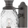 3_Hinkley Plantation 21 1/4" Black and Pineapple Glass Outdoor Light more views