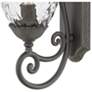5_Hinkley Plantation 21 1/4" Black and Pineapple Glass Outdoor Light more views