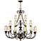 Hinkley Plantation 22-Light 56" Wide Pearl Bronze Chandelier