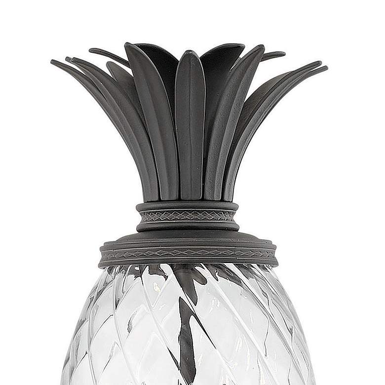 Image 3 Hinkley Plantation 25 1/4" High Black Outdoor Post Light more views