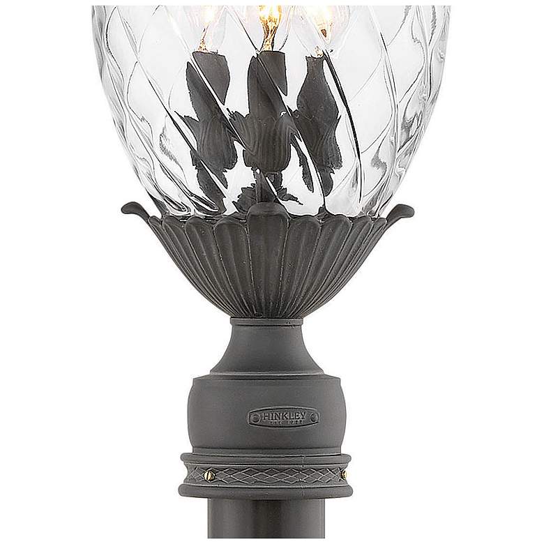 Image 5 Hinkley Plantation 25 1/4" High Black Outdoor Post Light more views