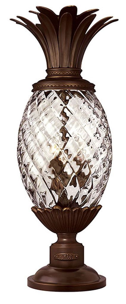 Image 4 Hinkley Plantation 25" High Copper Bronze Outdoor Post Light more views