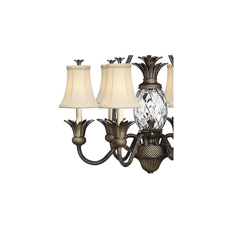 Image 2 Hinkley Plantation 28" Wide Pearl Bronze 7-Light Chandelier more views