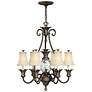 2_Hinkley Plantation 28" Wide Pearl Bronze 7-Light Chandelier more views