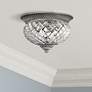 Hinkley Plantation Collection 12" Wide Antique Nickel Ceiling Light