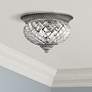 1_Hinkley Plantation Collection 12" Wide Antique Nickel Ceiling Light