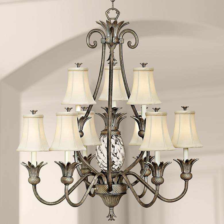 Image 1 Hinkley Plantation Collection 33" Wide Two Tier Chandelier