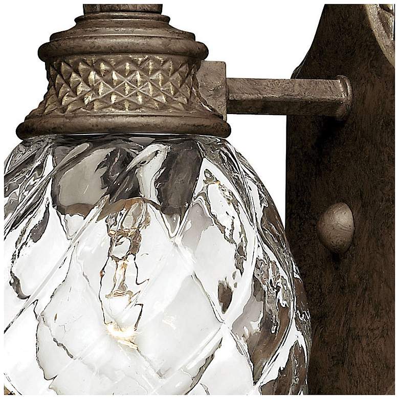 Image 3 Hinkley Plantation-Single Light 8" High Pearl Bronze Wall Light more views