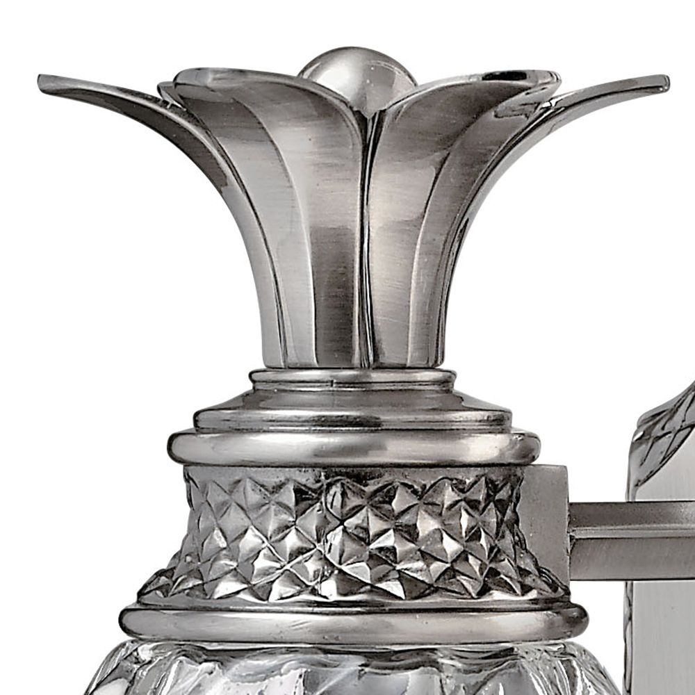 Image 5 Hinkley Plantation Small Single Light Sconce 8.75" Polished Antique Nickel more views