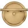 7_Hinkley Poppy 10" High Heritage Brass 2-Light Wall Sconce more views