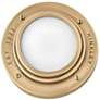 3_Hinkley Porte  7" Wide Heritage Brass Small Flush Mount or Sconce more views