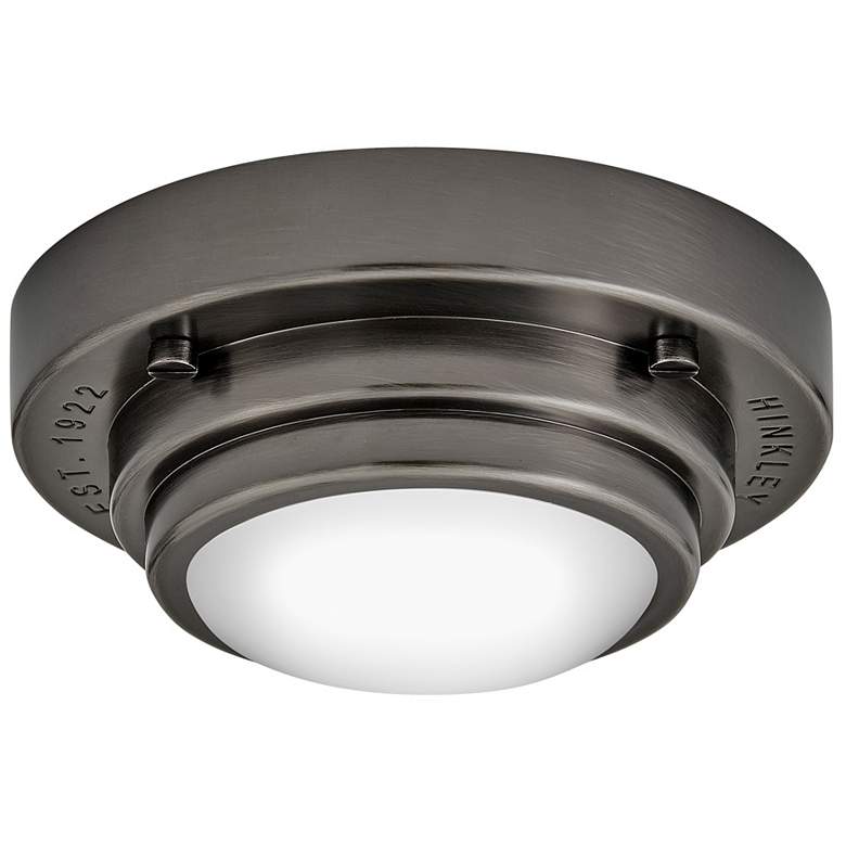 Image 1 Hinkley- Porte Extra Small Flush Mount or Sconce- 5.5" Black Oxide