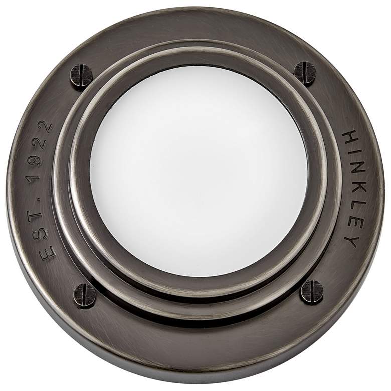Image 3 Hinkley- Porte Extra Small Flush Mount or Sconce- 5.5" Black Oxide more views