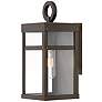 1_Hinkley Porter 13"H Oil-Rubbed Bronze LED Outdoor Wall Light