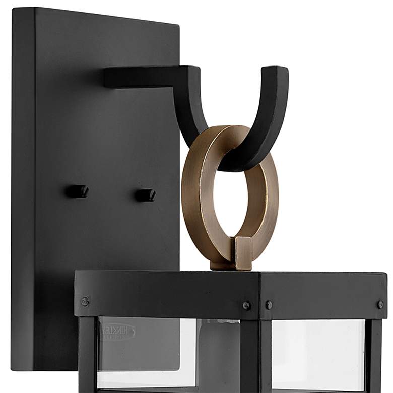 Image 3 Hinkley Porter 18 1/2" High Black LED Outdoor Wall Light more views