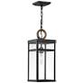 Hinkley Porter 19" High Black LED Outdoor Hanging Light