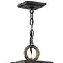 Thumbnail3 of Hinkley Porter 19" High Black LED Outdoor Hanging Light more views