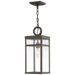 Hinkley Porter 19"H Oil-Rubbed Bronze Outdoor Hanging Light