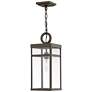 2_Hinkley Porter 19"H Oil-Rubbed Bronze Outdoor Hanging Light more views