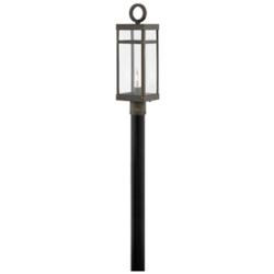 Hinkley Porter 22 3/4" High Bronze LED Outdoor Post Light