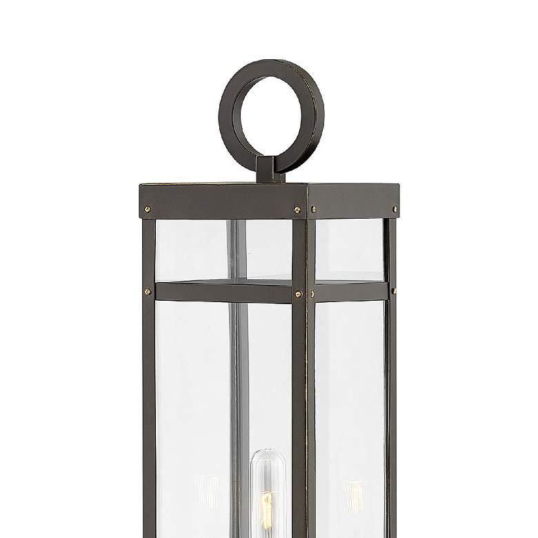 Image 3 Hinkley Porter 22 3/4" High Bronze LED Outdoor Post Light more views