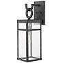 1_Hinkley Porter 22" High Aged Zinc LED Outdoor Wall Light