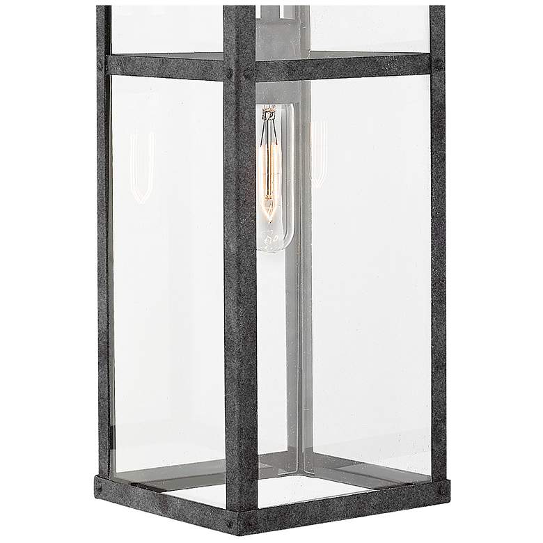 Image 5 Hinkley Porter 22" High Aged Zinc LED Outdoor Wall Light more views