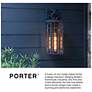 6_Hinkley Porter 22" High Aged Zinc LED Outdoor Wall Light more views