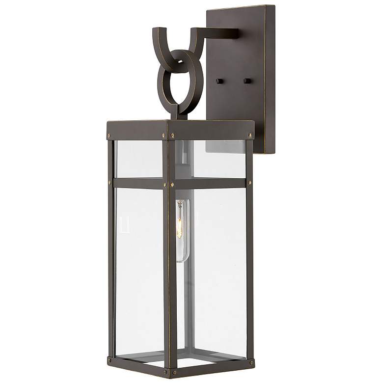 Image 1 Hinkley Porter 22" High Bronze LED Outdoor Wall Light