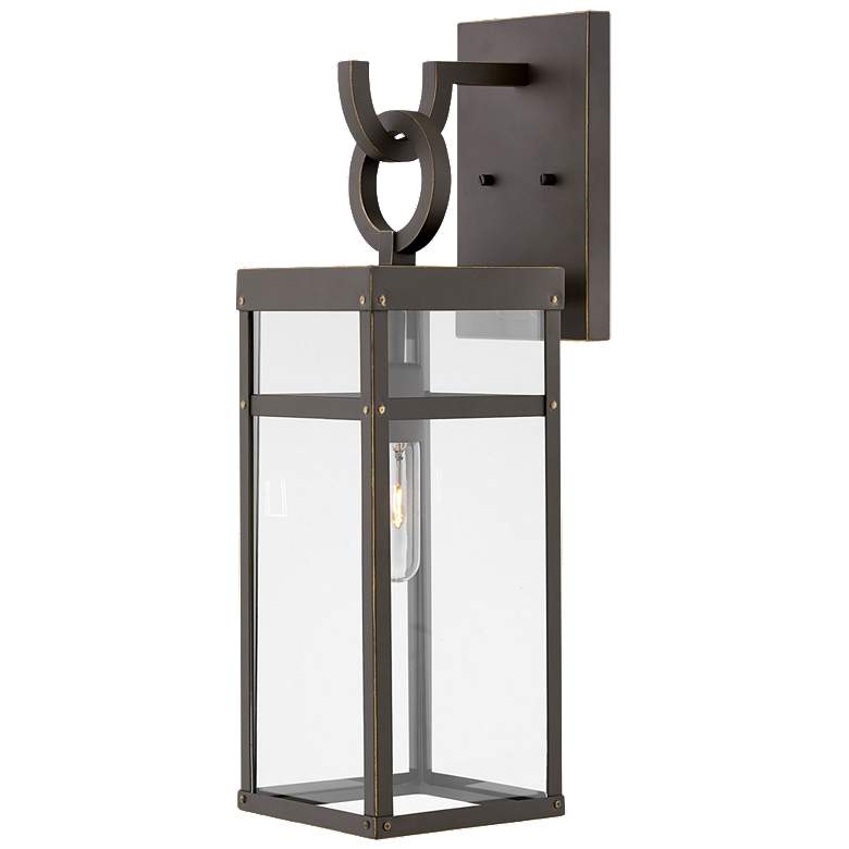 Image 1 Hinkley Porter 22 inch High Oil Rubbed Bronze LED Outdoor Wall Light