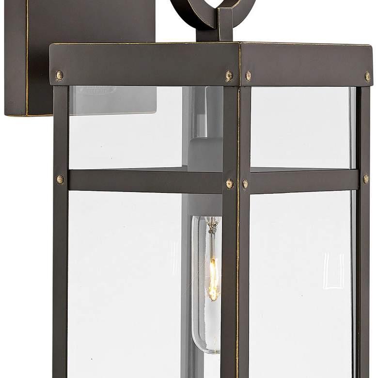 Image 2 Hinkley Porter 22" High Oil-Rubbed Bronze Outdoor Wall Light more views