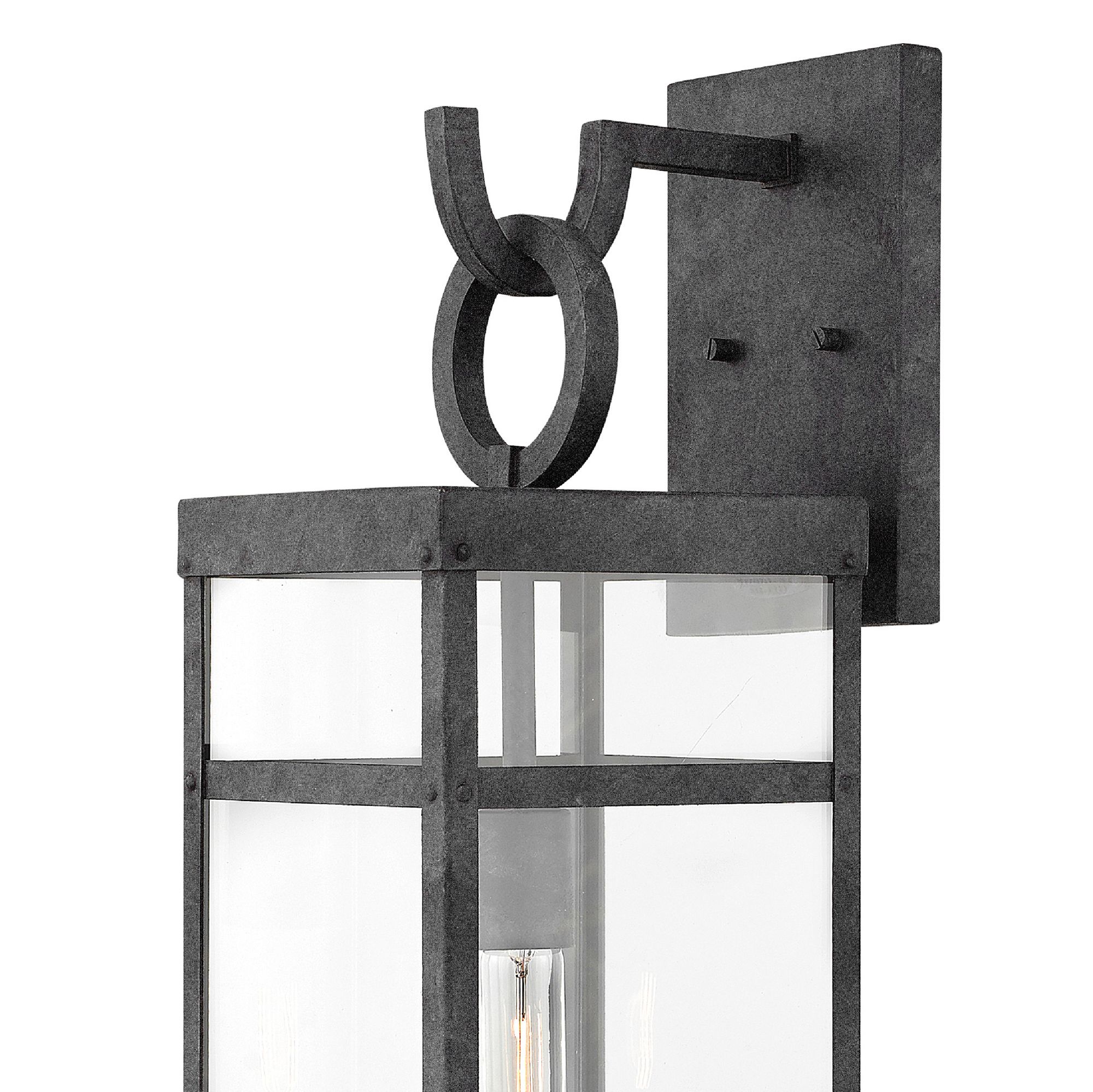 Image 4 Hinkley Porter 25" High Aged Zinc Outdoor Wall Light more views
