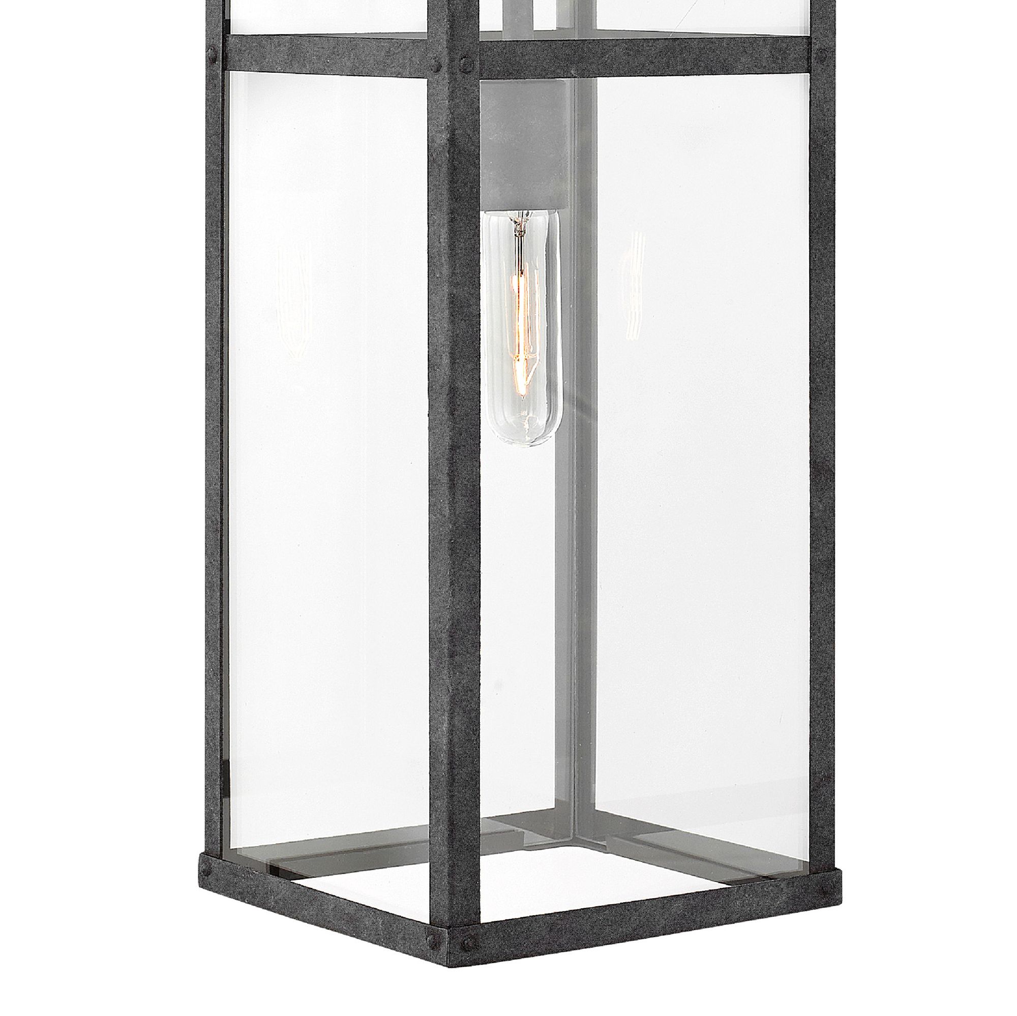 Image 6 Hinkley Porter 25" High Aged Zinc Outdoor Wall Light more views