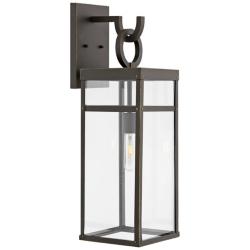 Hinkley Porter 25&quot; High Oil-Rubbed Bronze Outdoor Wall Light