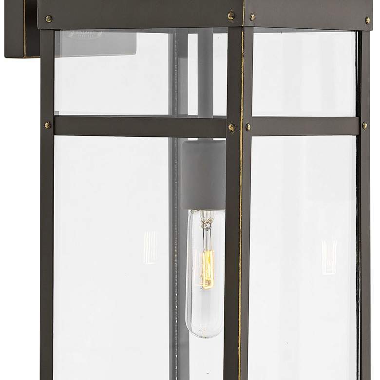 Image 2 Hinkley Porter 25" High Oil-Rubbed Bronze Outdoor Wall Light more views