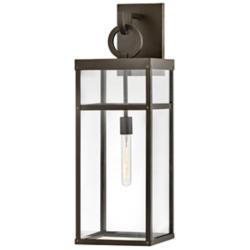 Hinkley Porter 29" High Oil-Rubbed Bronze LED Outdoor Wall Light
