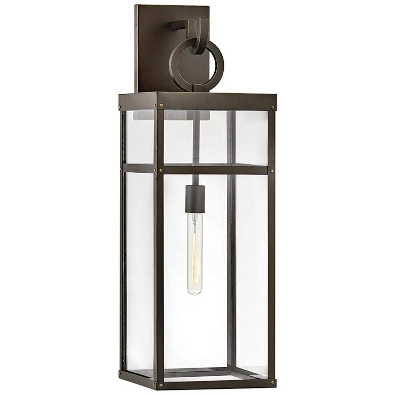 Image 2 Hinkley Porter 29" High Oil-Rubbed Bronze Outdoor Wall Light
