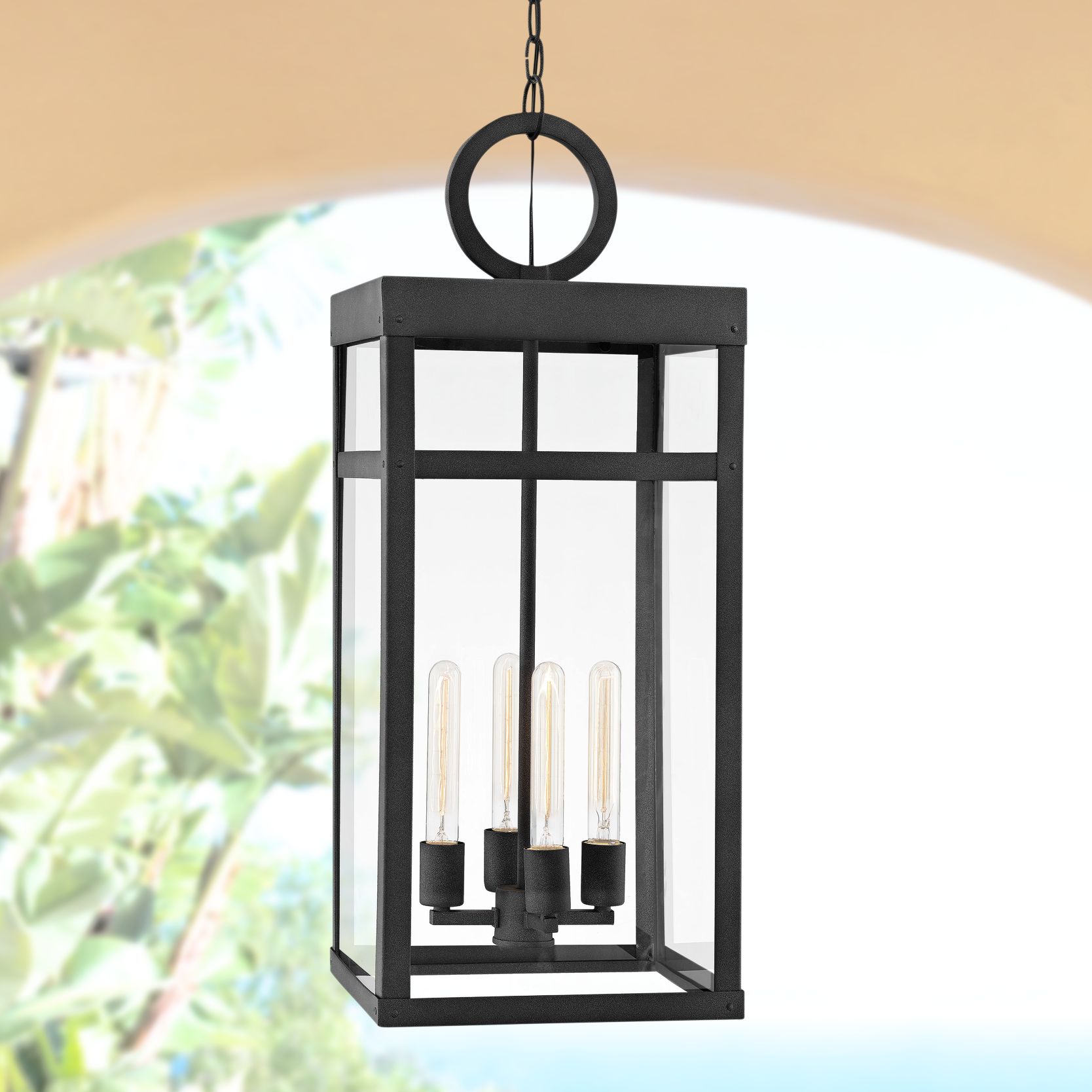 farmhouse porch hanging lights