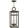 Hinkley Porter 31 1/4" High Oil-Rubbed Bronze Outdoor Hanging Light