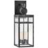 Hinkley Porter 35 1/4" High Aged Zinc Outdoor Wall Light
