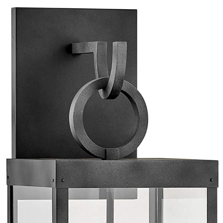 Image 3 Hinkley Porter 35 1/4" High Aged Zinc Outdoor Wall Light more views