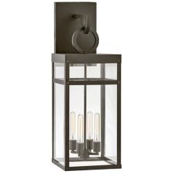 Hinkley Porter 35 1/4&quot;H Oil-Rubbed Bronze Outdoor Wall Light