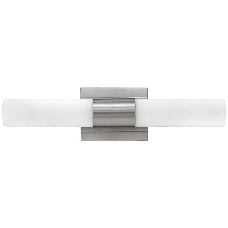Image 1 Hinkley Portia 19" Wide Brushed Nickel Modern LED Bath Light