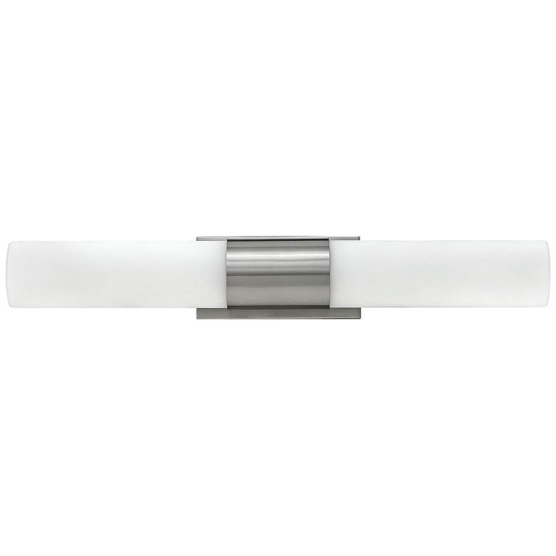 Image 2 Hinkley Portia 19" Wide Brushed Nickel Modern LED Bath Light more views
