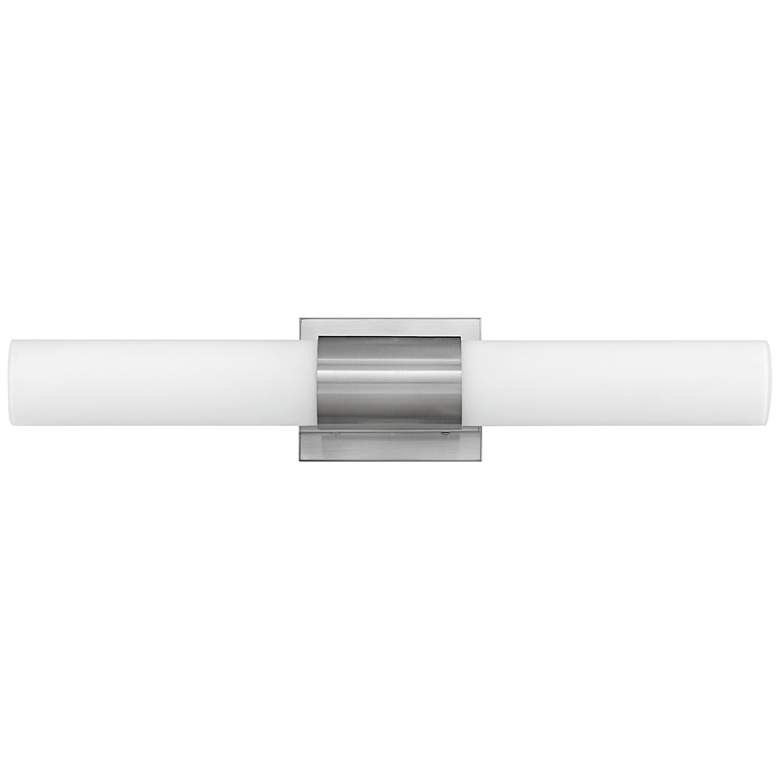 Image 1 Hinkley Portia 24 1/2 inch Wide Brushed Nickel LED Bath Light