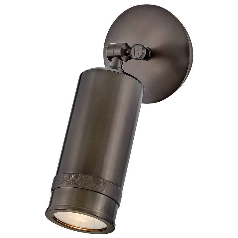 Image 1 Hinkley Pratt 12 1/2" High Black Oxide Outdoor Wall Light