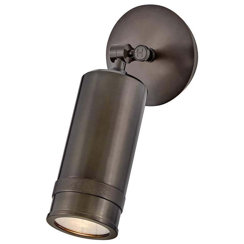 Image 1 Hinkley Pratt 12 1/2 inch High Black Oxide Outdoor Wall Light