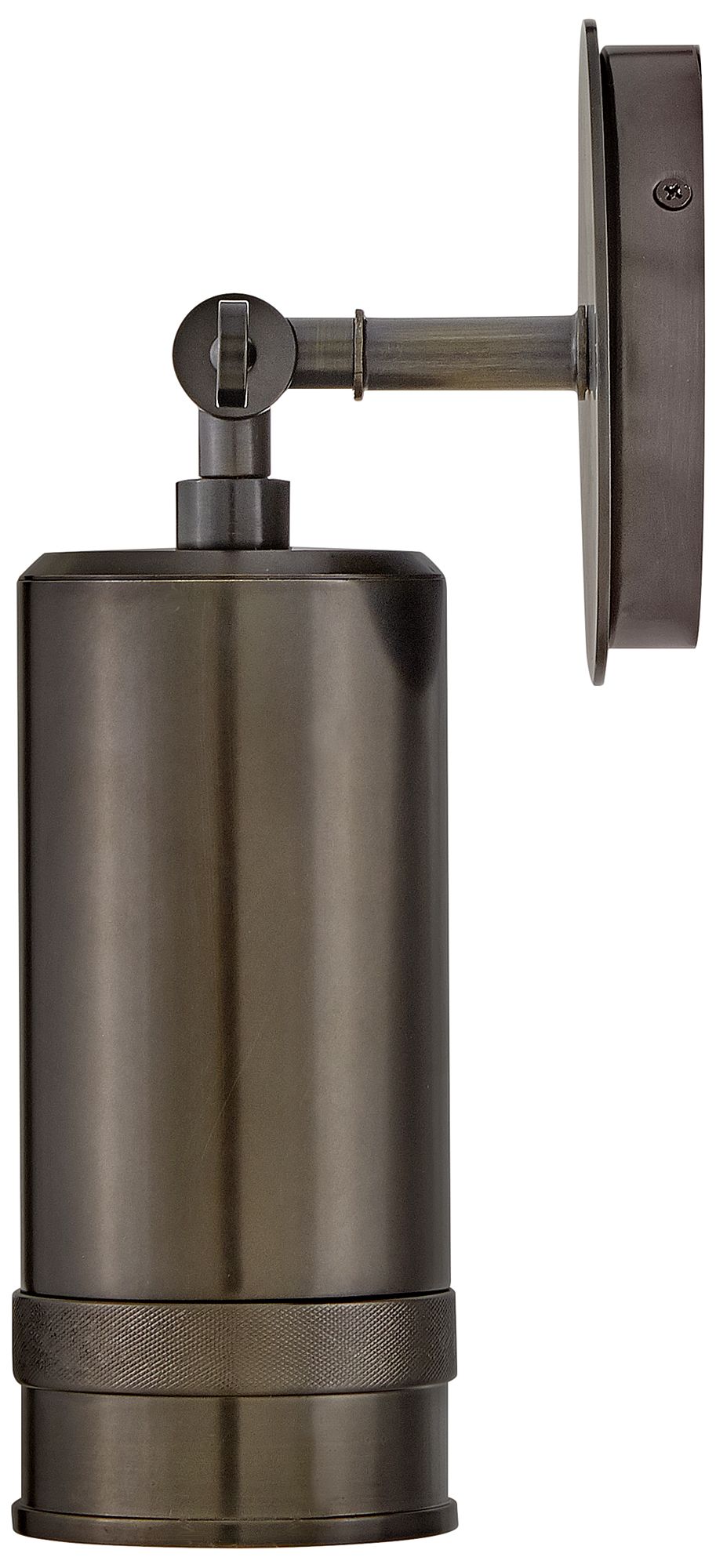 Hinkley Pratt 12 1/2" High Black Oxide Outdoor Wall Light