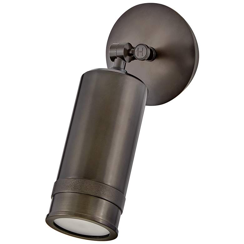 Image 6 Hinkley Pratt 12 1/2" High Black Oxide Outdoor Wall Light more views